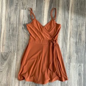 Windsor orange romper XS